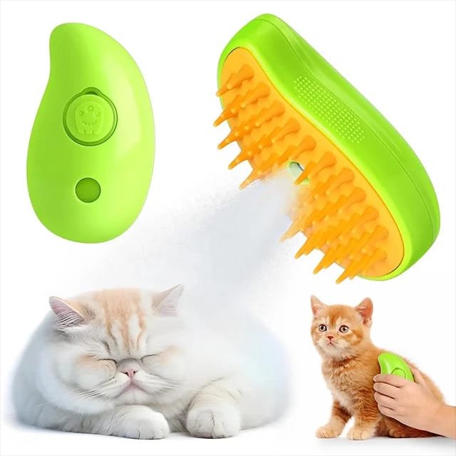 CEPILLO DE VAPOR 3 EN 1 PARA MASCOTAS